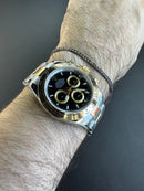 Rolex Daytona 40mm Aço/Dourado Mostrador Preto