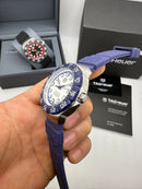 TAG Heuer F1 Solargraph 38mm Azul - Pulseira Borracha -