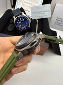 Panerai Luminor Marina 44mm Aço Mostrador Verde Gradiente  Pulseira Borracha