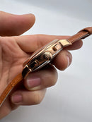 Patek Phillippe Turbilhão 42mm Aço, Pulseira Couro