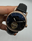 Patek Philippe Classic Turbilhão 44mm Aço/Rose, Pulseira Couro
