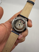 Patek Philippe Classic Turbilhão 44mm Aço/Rose, Pulseira Couro