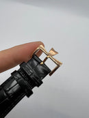 Vacheron Constantin Fases da Lua Turbilhão Aço/Rose 42mm, Mostrador Preto