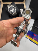 Vacheron Constantin Overseas Crono Aço 41mm, Mostrador Azul