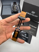TAG Heuer Carrera Calibre 16, Chronograph Eletrônico, 44 mm, Aço/OxBlack