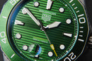 Tag Heuer Aquarecer 300, 43mm, Aço, Mostrador Verde, Bezel Verde
