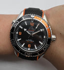 Omega Planet Ocean Co-Axial Master 45,5mm Aço Most. Preto Bezel Preto