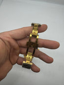 Audemars Piguet Royal Oak 39mm Aço Dourado, Mostrador Preto