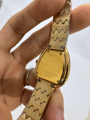 Bvlgari SERPENTI SEDUTTORI 33mm Dourado - Mostrador Pérola - Bezel Crav.