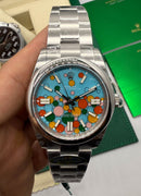 Rolex Oyster Perpetual Celebration Aço 41mm/36mm - CLONE