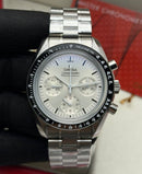 Omega Speedmaster Moonwhacth Profissional 42mm Aço Mostrador Branco