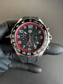 TAG Heuer Formula 1 Chronograph x Indy 500,  Quartzo, 43 mm, Aço, Puls. Borracha
