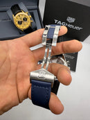 TAG Heuer Carrera Chronograph Aço 39mm - Azul -