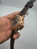 Panerai Submersible 47mm Aço/Rose Mostrador Preto