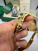 Rolex Daytona Oyster AllGold* 40mm - Mostrador Preto - CLONE