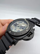 Panerai Luminor Submersible 47mm Aço/OxBlack Mostrador Camuflado