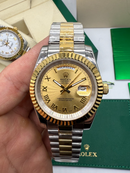 Rolex Day-Date Presidente 40mm Aço/Dourado Mostrador Dourado