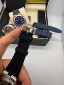 Vacheron Constantin Overseas Crono Aço 41mm, Mostrador Prata