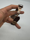 Patek Phillippe Turbilhão Perpetuo 42mm Aço/Rosê, Pulseira Couro