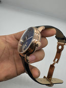 Patek Philippe Classic Turbilhão 44mm Aço/Rose, Pulseira Couro
