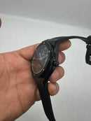 Hublot Classic Fusion Aço/OxBlack 45mm, Mostrador Preto, Sifras Árabe