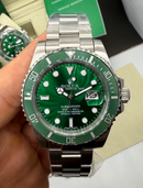 Rolex Submariner Date HULK 40mm Aço Mostrador Verde Luneta Verde