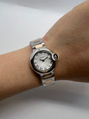 Ballon Bleu de Cartier - Aço/Rose - 33mm - Mostrador Tradicional