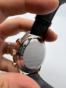 IWC PORTUGIESER CRONÓGRAFO - Aço Rose 41mm - Mostrador Cinza