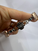 Bvlgari SERPENTI SEDUTTORI 33mm Rosè - Mostrador Branco - Bezel Crav