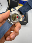 Vacheron Constantin Overseas Dual Time Aço 41mm, Mostrador Azul