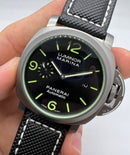 Panerai Luminor Marina 44mm Aço Oxigray Mostrador Preto Pulseira Nylon