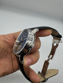 Patek Philippe Classic Turbilhão 44mm Aço, Pulseira Couro