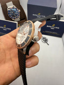 Breitling Superocean Aço 44mm Pulseira Borracha