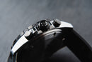 Tag Heuer F1 Cronometro 42mm Aço Mostrador Preto Luneta Preta