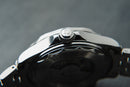 Omega Seamaster Co-Axial 40mm Mostrador Preto Bezel Preto Pulseira Aço
