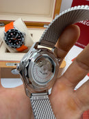 Omega Seamaster Co-Axial 40mm Mostrador Preto