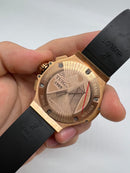 Hublot Big Bang 44mm Aço/Rose Mostrador Branco