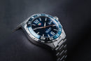 Tag Heuer F1 43mm Aço Mostrador Azul Luneta Azul Pulseira Aço