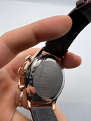IWC PORTUGIESER CRONÓGRAFO - Aço Rose 41mm - Mostrador Cinza