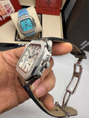 Patek Philippe Cubitus Fases da Lua 42mm, Mostrador Branco
