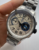 TAG Heuer Carrera BMW Aço 43mm Mostrador Branco