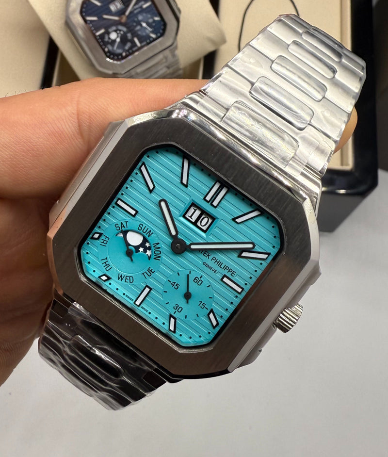 Patek Philippe Cubitus Fases da Lua 42mm - TIFFANY