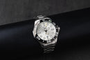 Tag Heuer Aquarecer 300, 43mm, Aço, Mostrador Cinza Bezel Preto