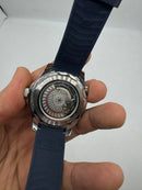 Omega Seamaster Co-Axial 40mm Mostrador Branco