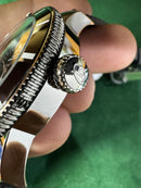 Breitling Superocean Aço 44mm Mostrador Preto Bisel Preto Pulseira Borracha