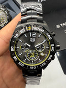 TAG Heuer F1 SENNA Tribute Edition - Cálibre 16 - 43mm, Aço/OxBlack