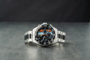 Tag Heuer F1 Golfo Cronógrafo 43mm Aço Mostrador Preto Bezel Preto