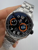 TAG Heuer Carrera BMW Aço 43mm Mostrador Preto