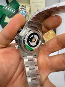 Rolex Daytona Oyster Aço 40mm - Mostrador Cinza - CLONE