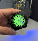TAG Heuer Aquarecer 300, 43mm, Aço/OxBlack - TRITIUM - Super-LumiNova®